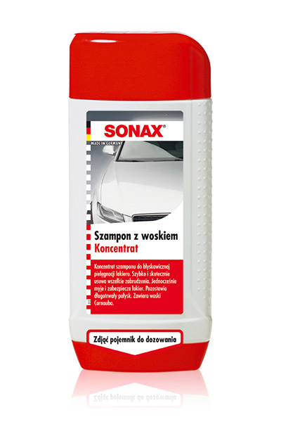 SONAX Szampon z woskiem. Koncentrat