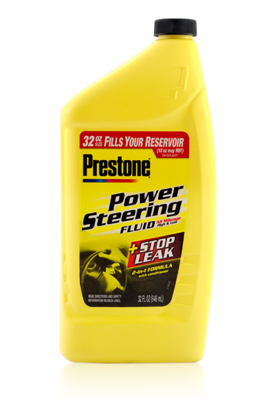Prestone Power Steering Fluid + Stop Leak 946ml